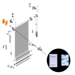 Платформа для скотча «Мини» упак. 100 шт (Белая)