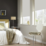 Рулонная штора «Мини» Селена Blackout/Фарфор