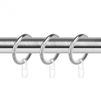 Кольцо 19 круглое с пластиком и крючком упак. 10 шт (НС)