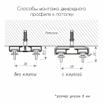 Карниз «2+1» двухрядный Черный (L=380 см Рондо Ø11мм)