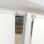 Рулонная штора «Мини» Санторини/Белый