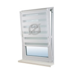 Механизм для рулонной шторы «Мини День-Ночь» белый (компл. Besta)