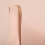 Рулонная штора «Стандарт» фурнитура Белая. Ткань коллекции «Пастель» Песок