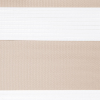 Ткань для рулонных штор «День-ночь» коллекция «Соло» Шампань