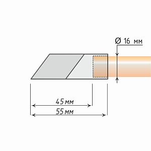 изображение наконечник «луна» на olexdeco.ru