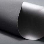 Ткань для рулонных штор коллекция «Плэин» Silver Blackout Муссон