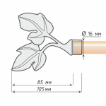 Наконечник «Ветка» (16 ХМ)