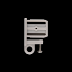 Заглушка торцевая для профиля «Универсал» с ушком и саморезом (Серый)