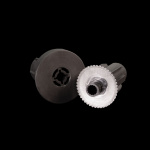 Подъемный мех. «Sandy» с заглушкой ø38 мм, 1:1,8 для рул. шторы (Черный)