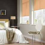 Рулонная штора «Мини» Шелк/Песок