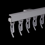 Профильный карниз для штор «Тюль» Серый (570 см)