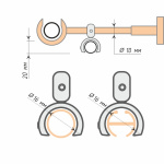 Кронштейн «Скоба» (16 НС)