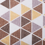 Римская штора черный подъемный механизм коллекция «Лувр» Калейдоскоп