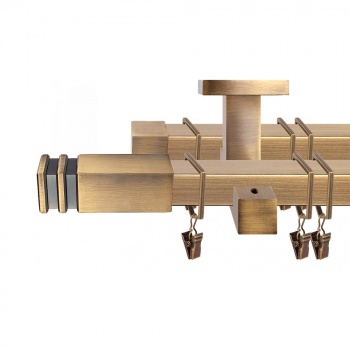 Двухрядный потолочный карниз для штор «Занотти» (20 А 160)