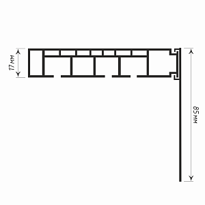 изображение декоративная планка «тропики» на olexdeco.ru