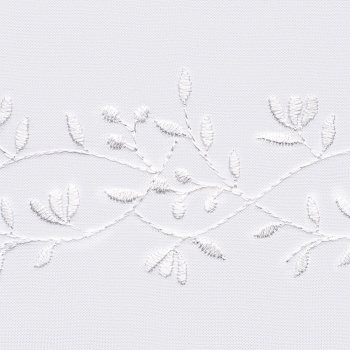 Ткань для штор-кафе коллекция «Poesie» молоко