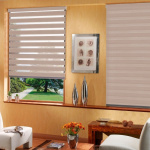 Рулонная штора «Мини День-ночь» Соло/Лен