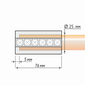 изображение наконечник «гламур» на olexdeco.ru