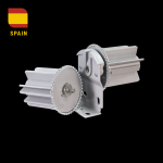 Центральный кронштейн «Rutroller» для рулонных штор ø44 мм 2 управления L=40 мм Серый