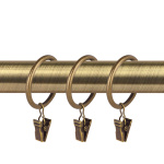 Кольцо 25 круглое с зажимом упак. 10 шт (А)