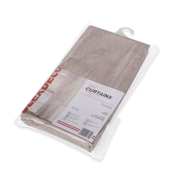 Портьера 1 шт «Lino» серый