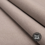 Римская штора «Тулон» индивидуальный размер «Валенсия» Blackout Серо-бежевый