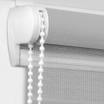 Рулонная штора «Мини День-ночь» Соло/Фарфор