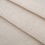 Римская штора белый подъемный механизм «Лен» Молочно-кремовый