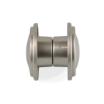 Магнит для кисти «Шато» ø4 см для легкого и среднего веса штор (ХМ)