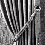 Магнит для кисти «Шато» ø4 см для легкого и среднего веса штор (Х)