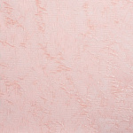 Рулонная штора «Moncada» ø38 фурнитура Белая. Ткань коллекции «Шелк» Персик