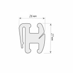 Крючок для намотки шнура (Белый)