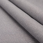 Римская штора «День-ночь» черный подъем. мех. «Валенсия» Серый («Твинс One Touch» L=140 см H=170 см)