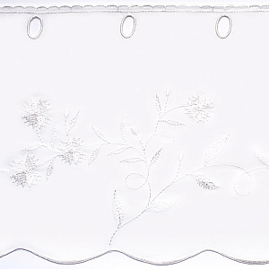 Ткань для штор-кафе коллекция «Romantik» молоко