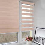 Рулонная штора «Мини День-ночь» Саванна/Шампань