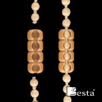 Соединитель цепи управления 3,2х4,2 мм Besta (Золотой дуб)