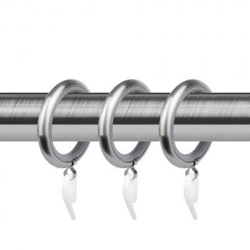 изображение кольцо 25 круглое «премиум» с крючком упак. 10 шт на olexdeco.ru