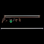 Механизм для рулонной шторы «Мини День-Ночь» коричневый