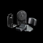 Кронштейны с заглушками «Rutroller» L=40 мм (Черный)