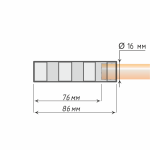 Наконечник «Сигма» (16 А/ЗМ)
