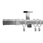 Однорядный потолочный карниз для штор «Трезано» (20 НС 400)