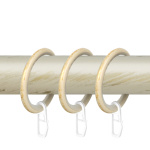 Кольцо 35 круглое с пластиком и крючком упак. 10 шт (БЗ)