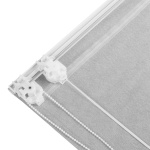 Римская штора Relax инд.размер «Лен» Жемчужно-белый (Рим стандарт мех. Белый)