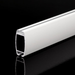 Отвес «Хэви» два паза L = 5 м Белый глянец