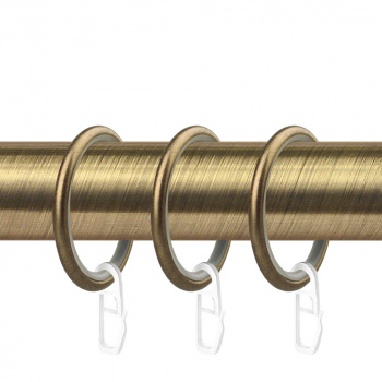 Кольцо 35 круглое с пластиком и крючком упак. 10 шт (А)