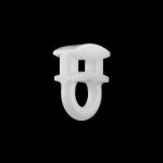 Бегунок 4 мм в ленте 500 шт (1 малый короб/50 лент Белый)