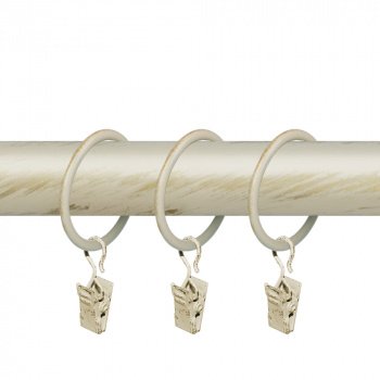 Кольцо 25 круглое с зажимом упак. 10 шт (БЗ)