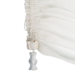 Французская штора тюль «Лен» Молочный (Вена ширина 60 см высота 170 см)