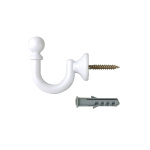 Крючок винтовой 35 мм (БГ)