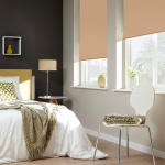 Рулонная штора «Мини» Шелк/Мокка BO